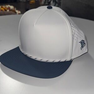 Branded Bills White and navy Blue Cap